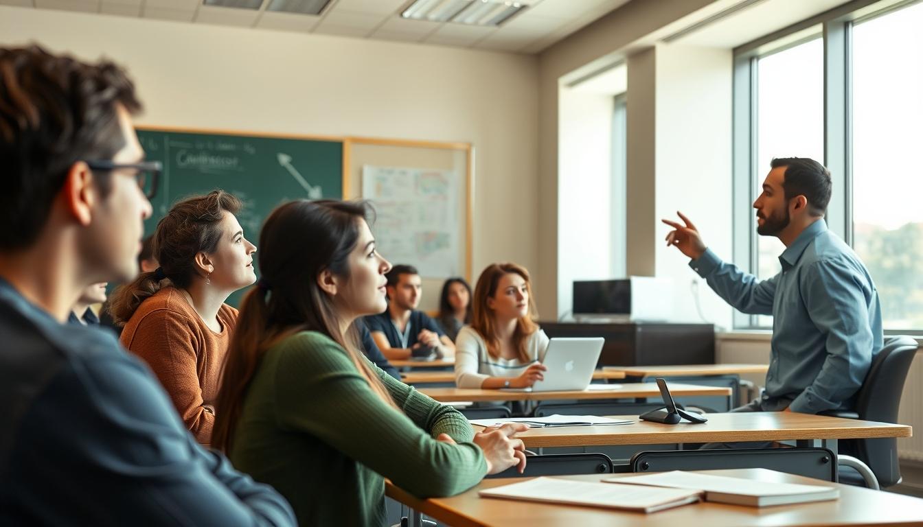 Students collaborating in study space