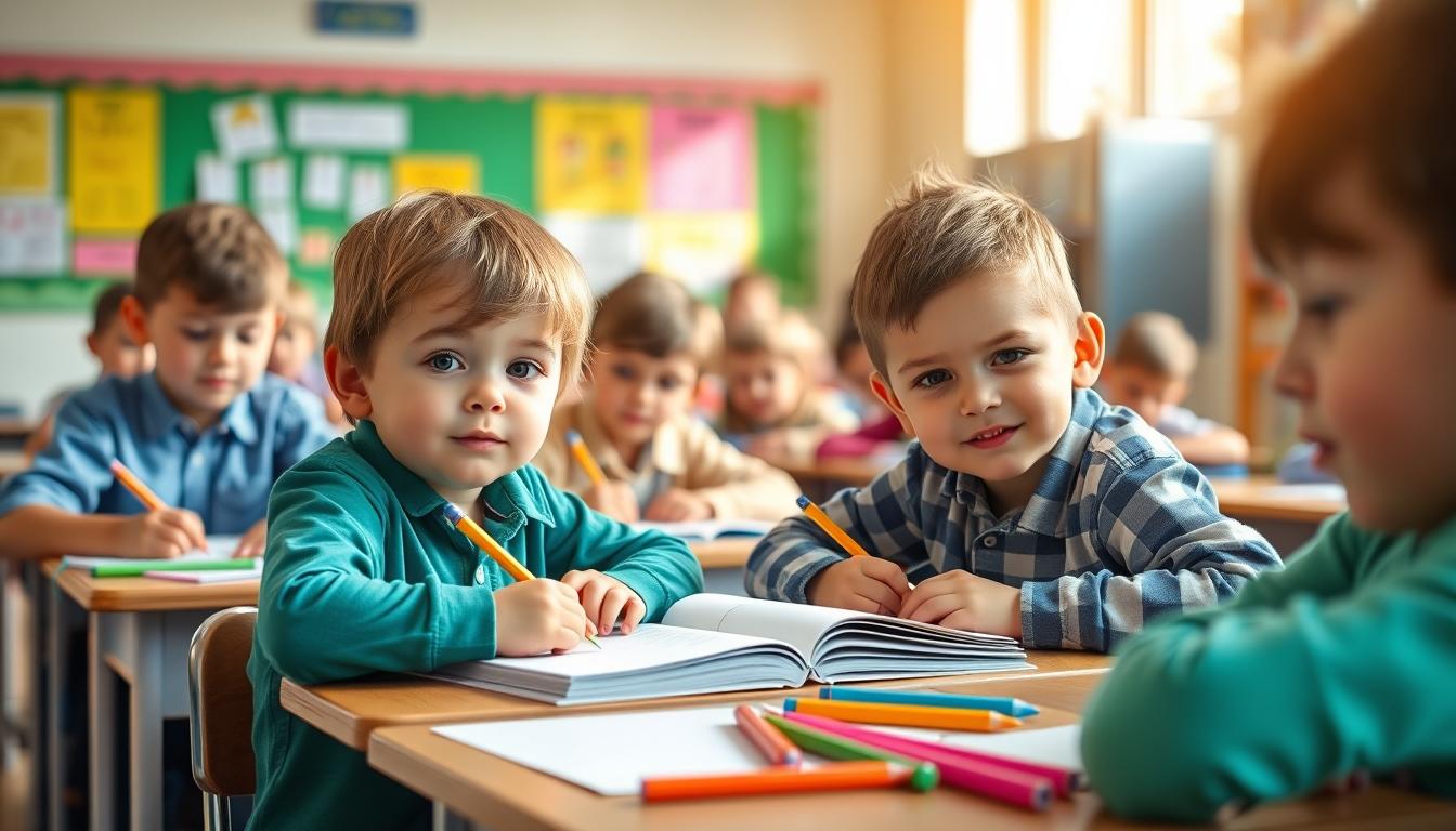 Students working in research laboratory